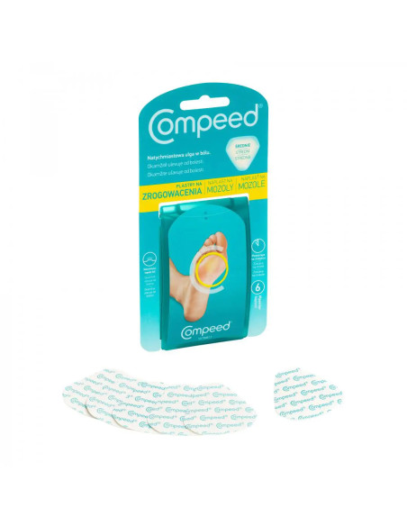 Compeed plastry na zrogowacenia średnie 6 sztuk