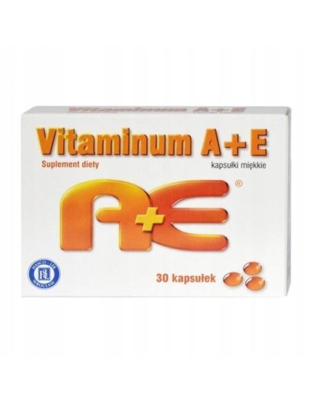 Vitaminum A+E 30 kapsułek HASCO