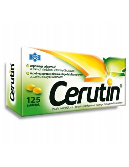 Cerutin 125 tabletek Odporność