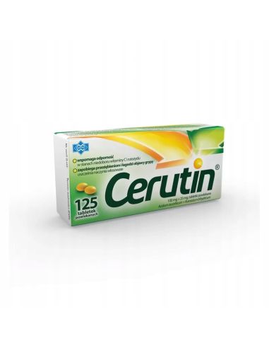 Cerutin 125 tabletek Odporność