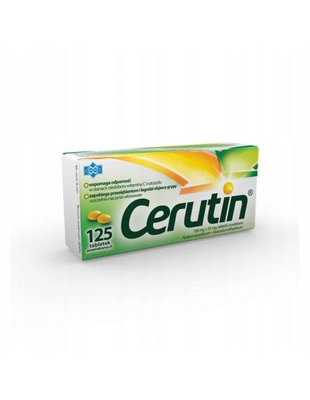 Cerutin 125 tabletek Odporność
