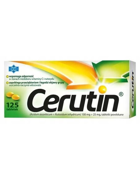 Cerutin 125 tabletek Odporność