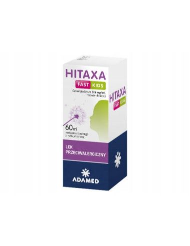 Hitaxa Fast Kids roztwór doustny 60 ml