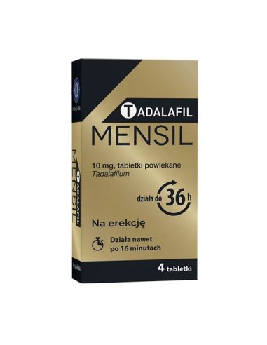 Tadalafil Mensil 10 mg 4 tabletki Lek na potencję