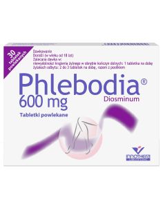 Phlebodia 600 mg 30 tabletek