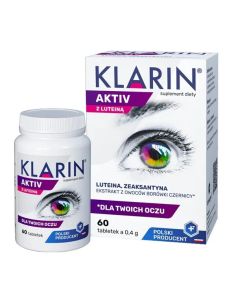 Klarin Aktiv z luteiną 60 tabl.