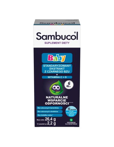 Sambucol Baby 12 sasz.