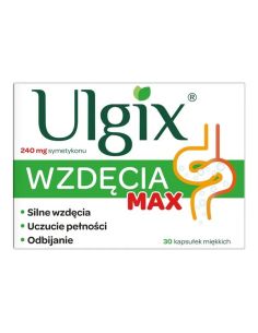 Ulgix Wzdęcia Max 30 kaps.