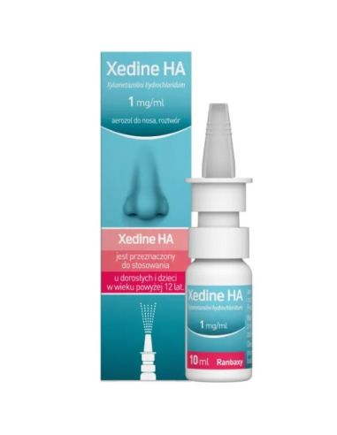 Xedine HA aerozol do nosa 10 ml