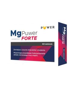 Mg Puwer FORTE Cytrynian magnezu 60 tabletek