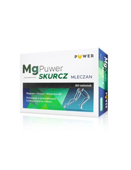 Mg Puwer SKURCZ Mleczan 60 tabletek
