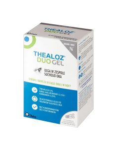 Thealoz Duo Gel, żel płynny do oczu, 0,4 g x 30 szt.