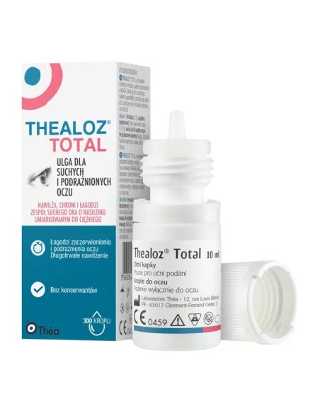 Thealoz Total, krople do oczu, 10 ml