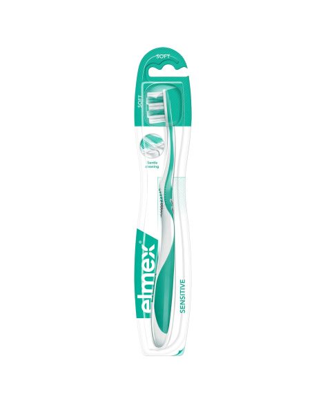 Elmex Sensitive, szczoteczka do zębów, miękka, 1 sztuka