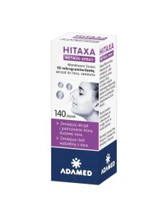 Hitaxa Metmin-Spray, 50 mcg/dawkę, aerozol do nosa, 140...