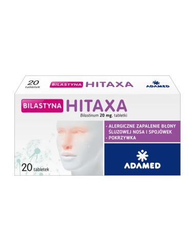 Bilastyna Hitaxa, 20 mg 20 tabletek