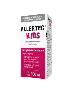 Allertec Kids 5 mg/5 ml, 100ml