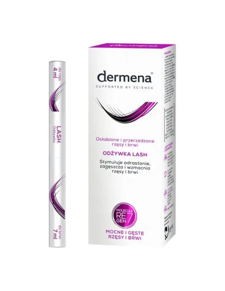 Dermena Lash, odżywka do rzęs i brwi, 11 ml
