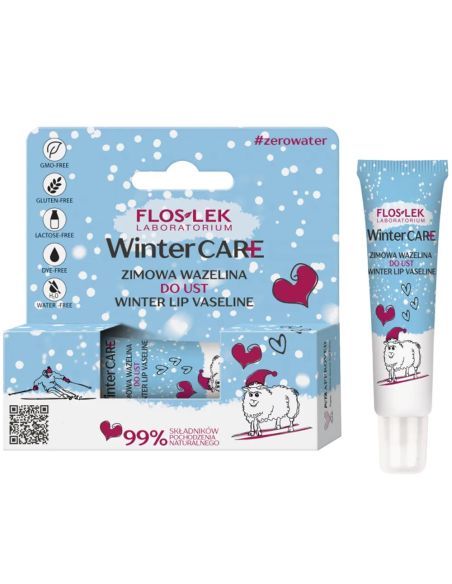 Floslek Witer Care, zimowa wazelina do ust, 10 g