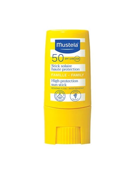Mustela Bebe-Enfant, sztyft przeciwsłoneczny, bardzo wysoka ochrona, SPF50, 9 ml