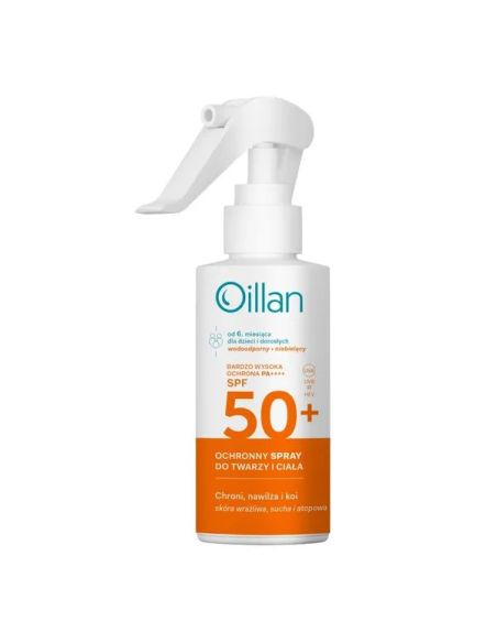 OILLAN Sun spray ochronny SPF50+ 125ml