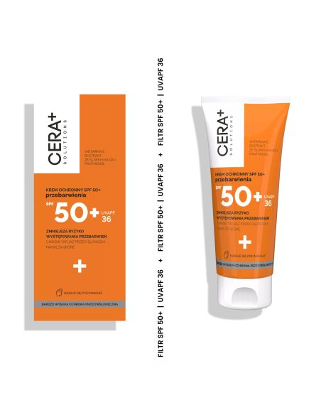 CERA+ SOLUTIONS Krem SPF50+ przebarwienia 50ml