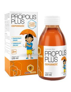 Propolis Plus, dla dzieci od 3 roku życia, syrop, 120 ml