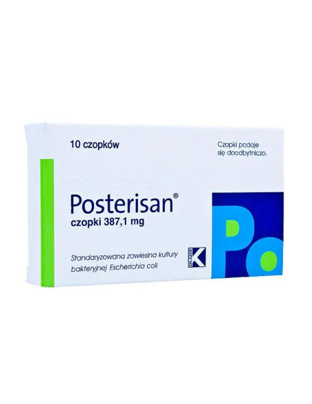 Posterisan czopki 10 szt.