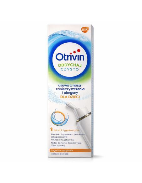 Otrivin Oddychaj czysto aerozol do nosa dla dzieci 100 ml