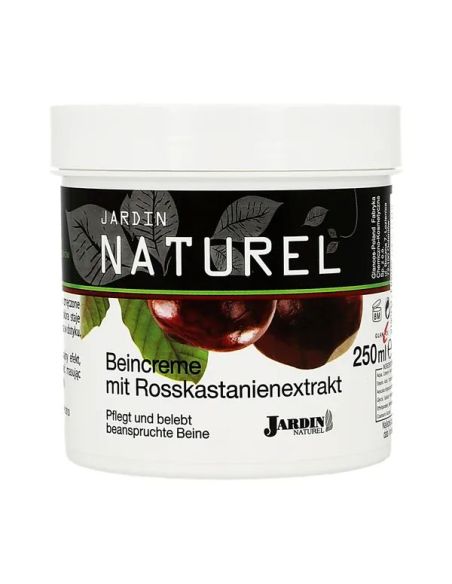 Jardin Naturel, krem do nóg z wyciągiem z kasztanów, 250 ml
