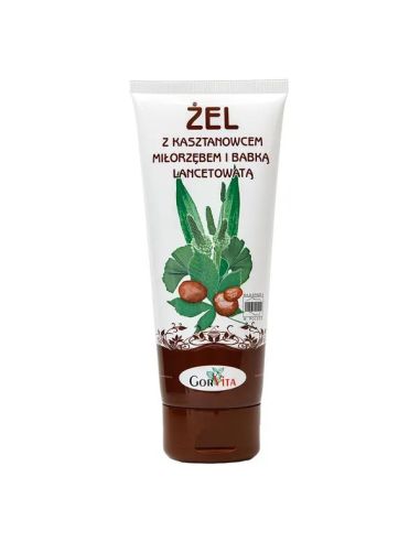Gorvita, żel z kasztanowcem, miłorzębem i babką...