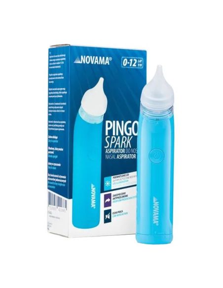 Novama Pingo Spark, aspirator do nosa, niebieski, 1 szt.