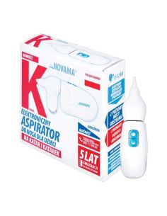 Aspirator do nosa, Novama White K, elektroniczny, 1 szt.