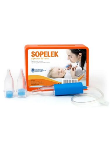 Sopelek, aspirator do nosa, od urodzenia +...