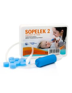 Sopelek 2, aspirator do nosa, od urodzenia + filtry do...