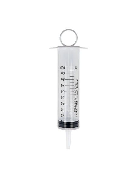 Romed, strzykawka, 100 ml, 3-częściowa do cewnika, 1 szt