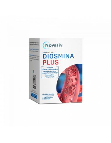 Novativ Diosmina Plus 60 kapsułek