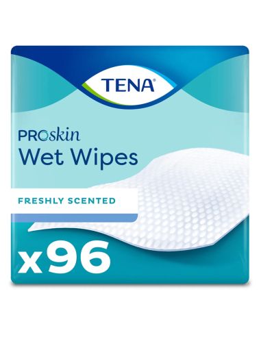 TENA WET WIPES duopack 2x48 szt chusteczki