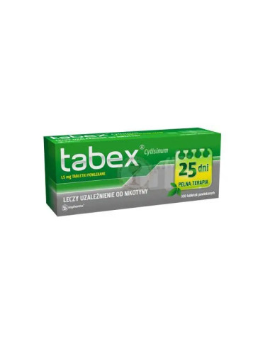 Tabex 1,5 mg 100 szt.