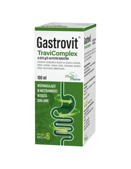 Gastrovit TraviComplex 4,525 g/5 ml, płyn doustny, 100 ml