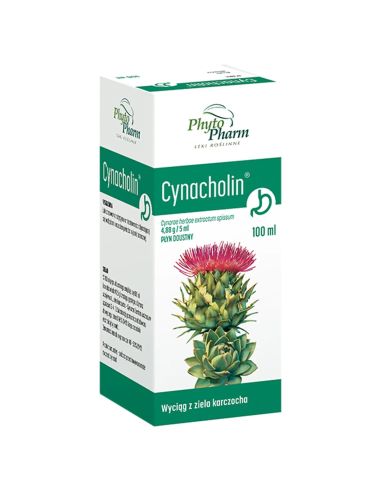 Cynacholin płyn doustny 100 ml