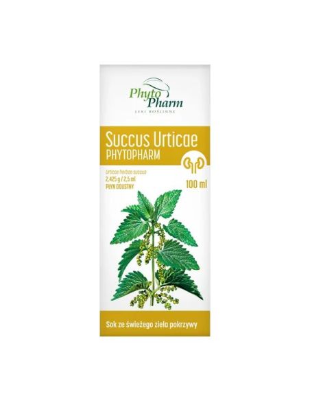 Succus Urticae płyn doustny 100 ml