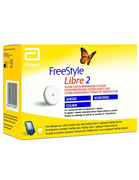 FreeStyle Libre 2, system monitorowania stężenia glukozy, sensor