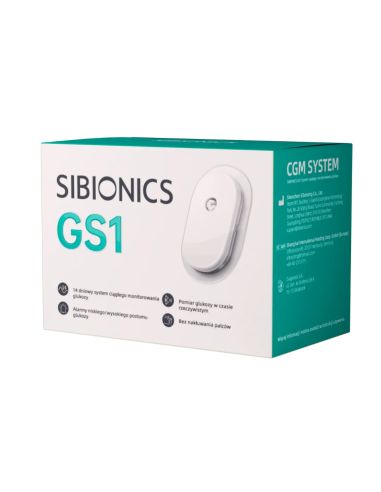 Sibionics GS1, system ciągłego monitorowania...