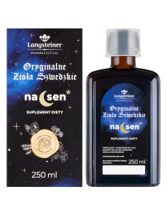 Langsteiner Oryginalne Zioła Szwedzkie Na sen, 250 ml