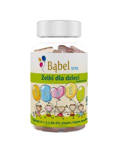 Bąbel Vita, żelki dla dzieci, od 4 roku życia, 60 sztuk