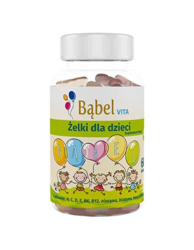 Bąbel Vita, żelki dla dzieci, od 4 roku życia,...
