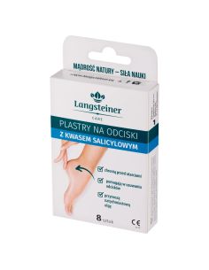 Langsteiner Plastry na odciski z kwasem salicylowym, 8 sztuk