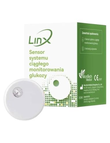 LinX CGM – sensor do monitorowania glikemii 1...
