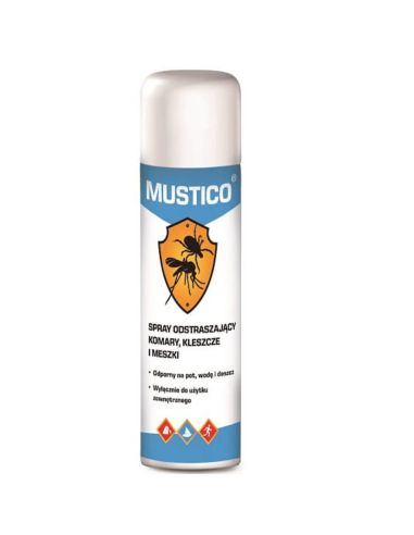 Mustico, spray odstraszający komary, kleszcze i...